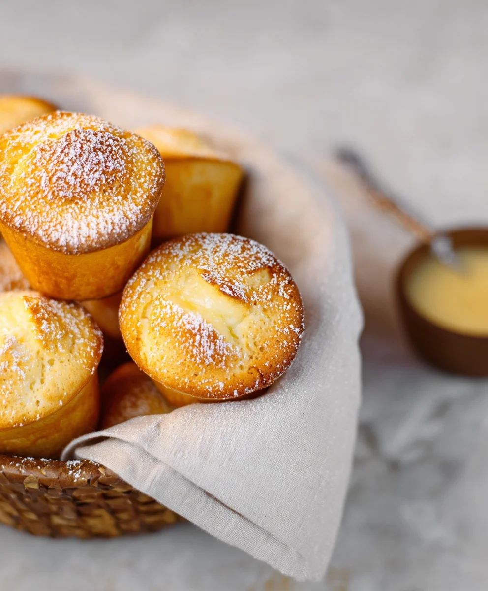Saftige Vanillepudding Muffins – Einfaches Rezept