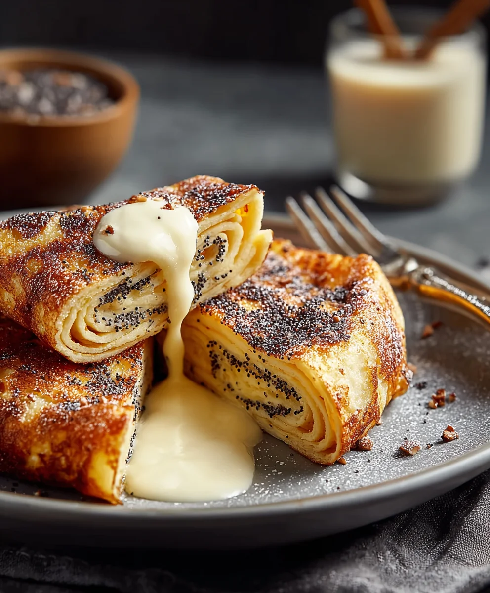 Zarte Mohnpfannkuchen mit Nüssen – einfach unwiderstehlich!