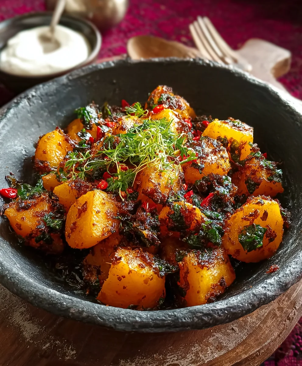 Bockshornklee Chili Kartoffeln | Einfaches Gericht