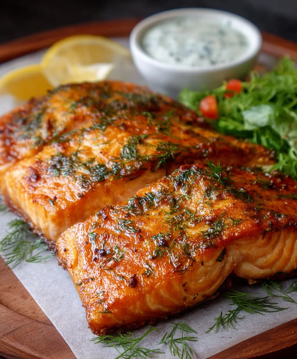 Schneller Lachs Heissluftfritteuse: Saftig & Einfach