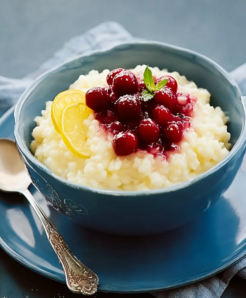 Milchreis mit Kirsche & Zitrone: Fruchtig-leicht!