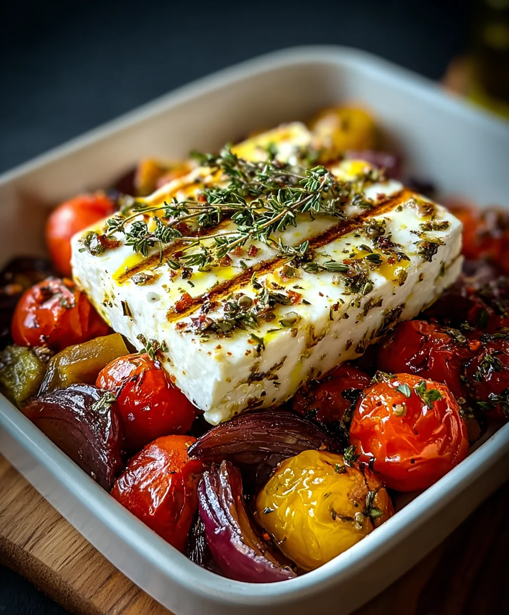 Gebackener Feta: Medit. Gemüse-Hit | Schnelles Rezept