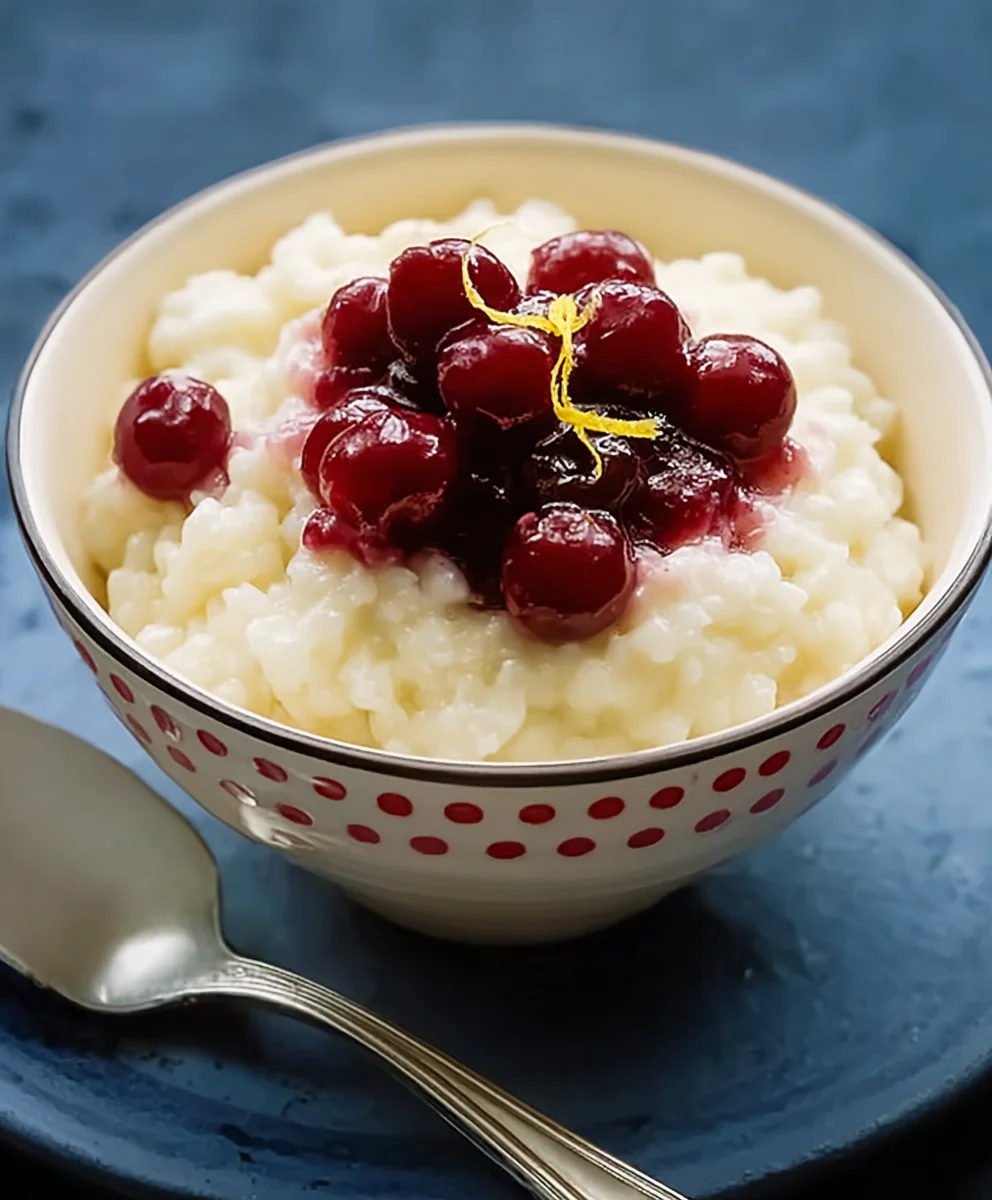 Milchreis mit Kirsche & Zitrone: Fruchtig-leicht!