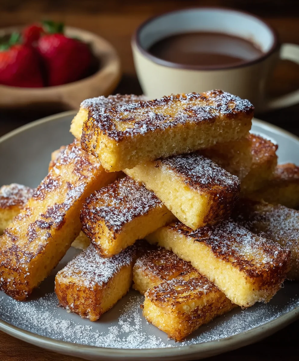 Luftfritteusen-French-Toast-Sticks: Einfach & Lecker