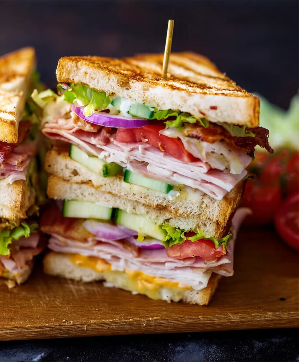 Authentisches New York Club Sandwich – ganz einfach daheim!