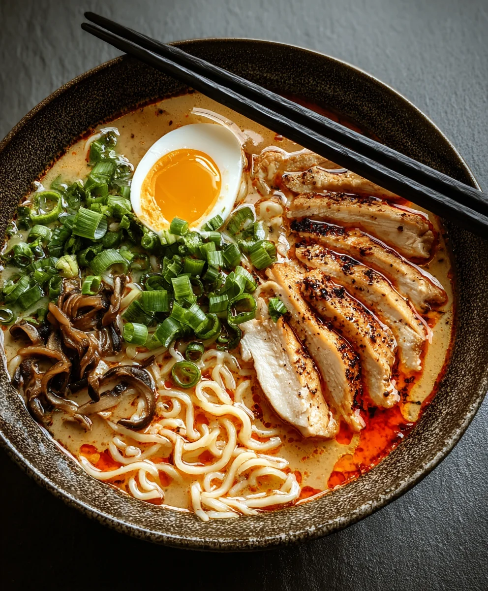 Marry Me Chicken Ramen: Cremig, köstlich, einfach.
