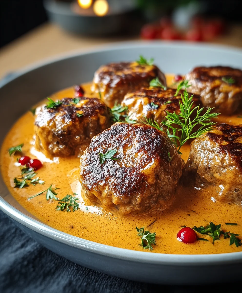 Hackbällchen Paprikasoße: Cremig & Lecker
