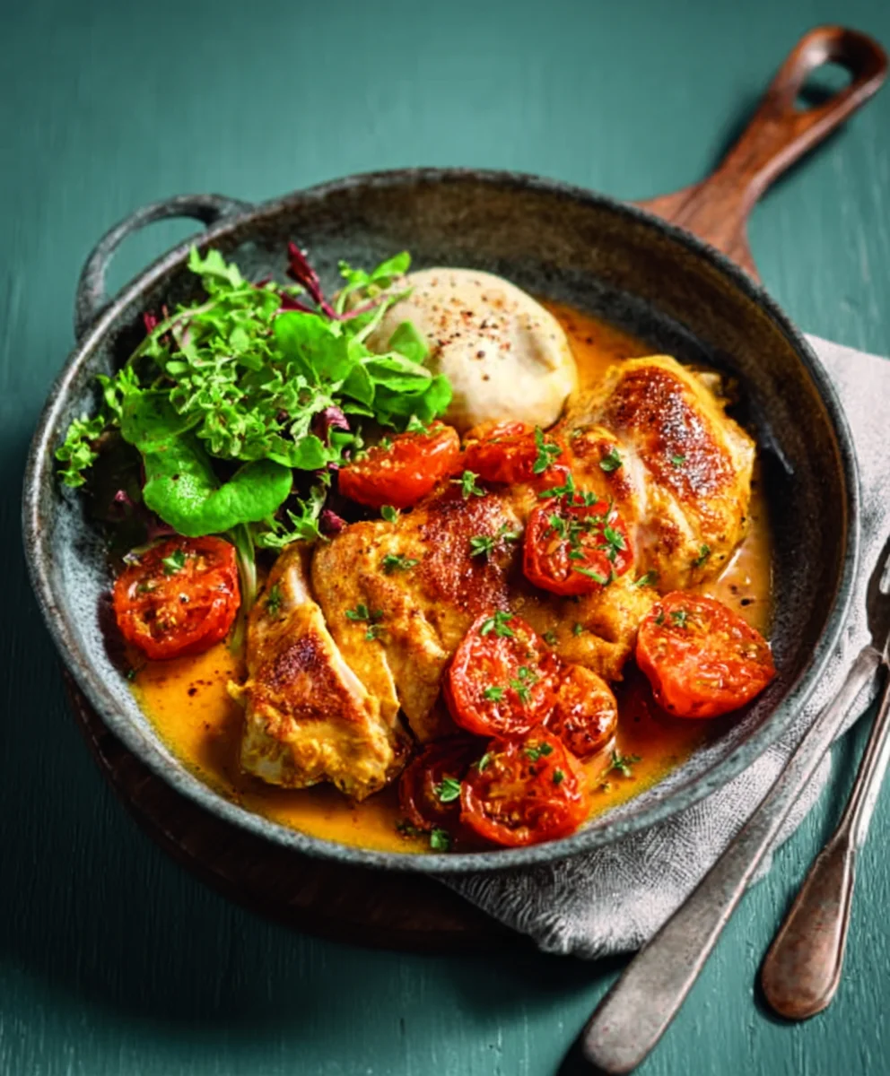 Kurkuma Poulet Tomaten Honig Rezept – Aromatisch & Lecker