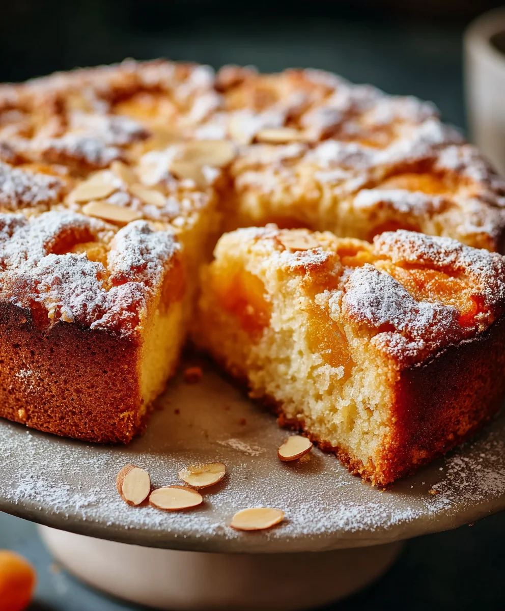 Aprikosen-Mandel-Vanille Kuchen: Saftig & Köstlich