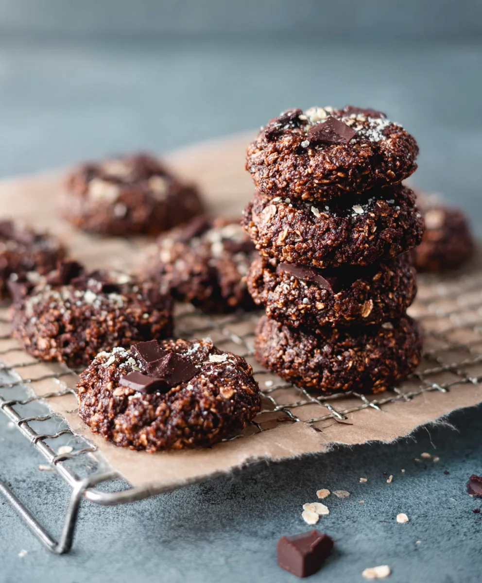 Schoko-Hafer Cookies: Glutenfrei & Vegan Backen