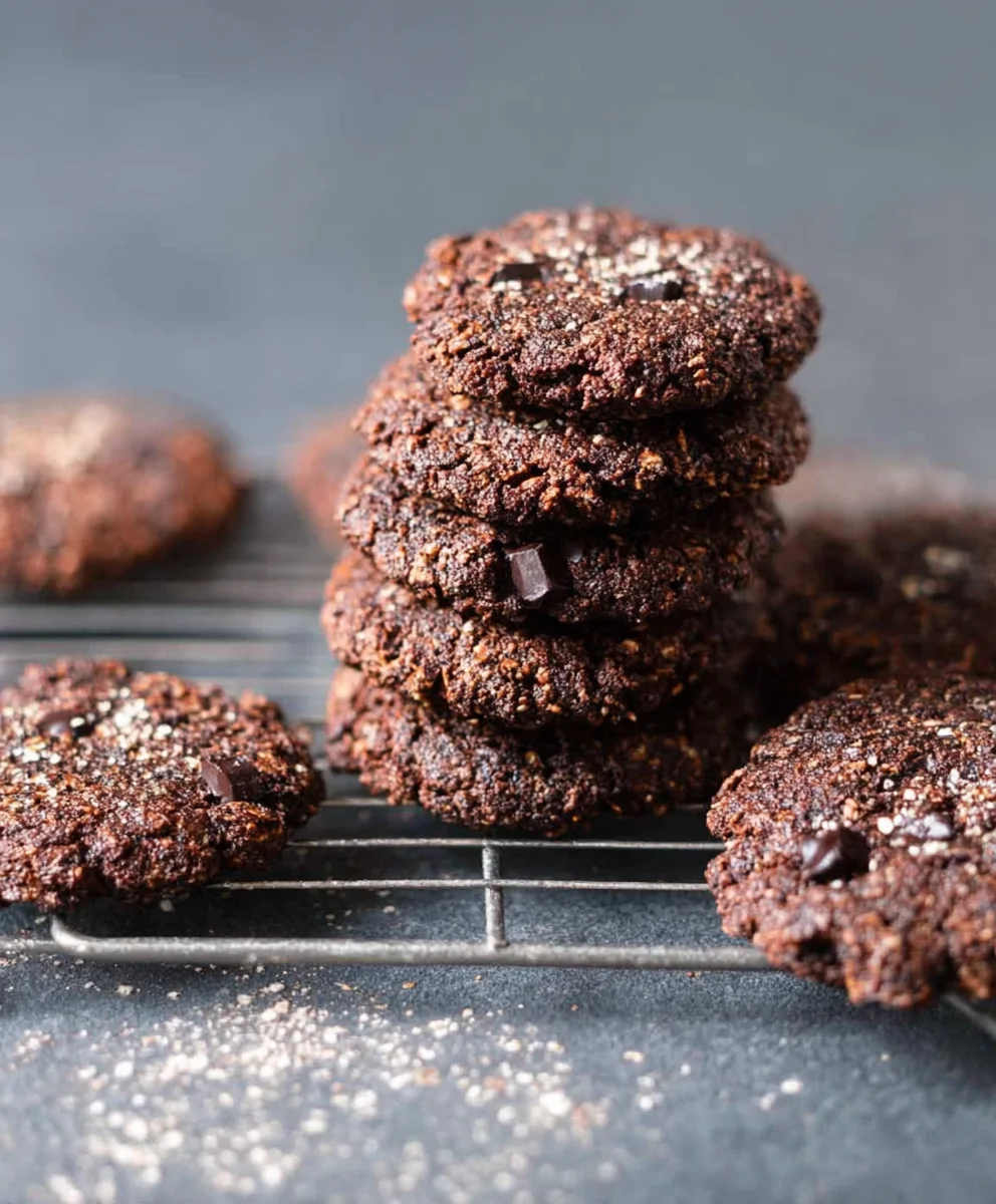 Schoko-Hafer Cookies: Glutenfrei & Vegan Backen