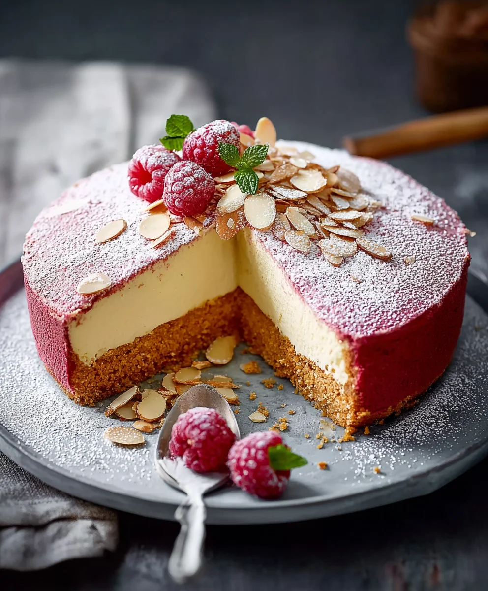 Himbeer Non-alcoholic beersorbet Amaretti Torte Genuss