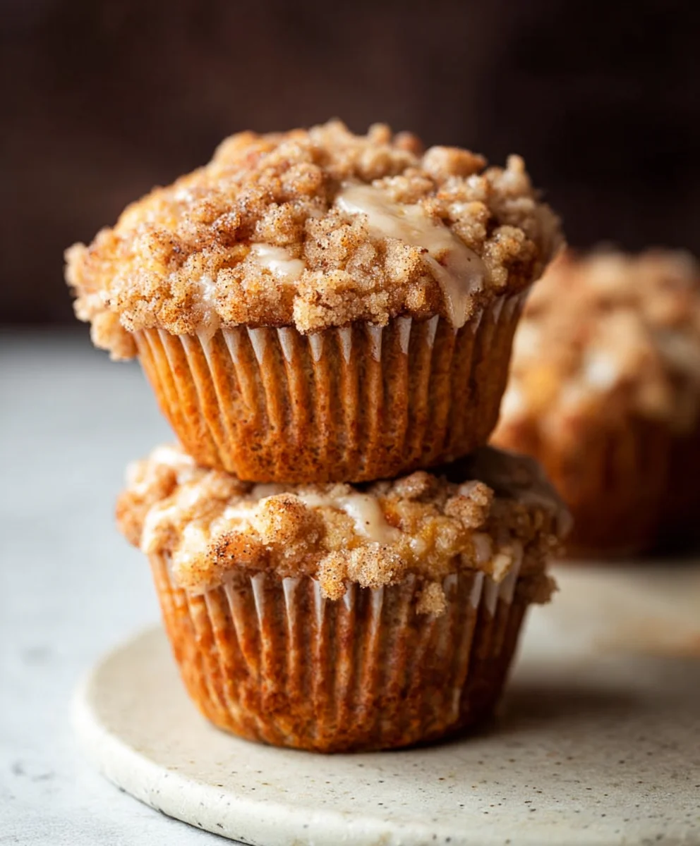 Einfache Apfel-Crumble Muffins: Schnell & Lecker!