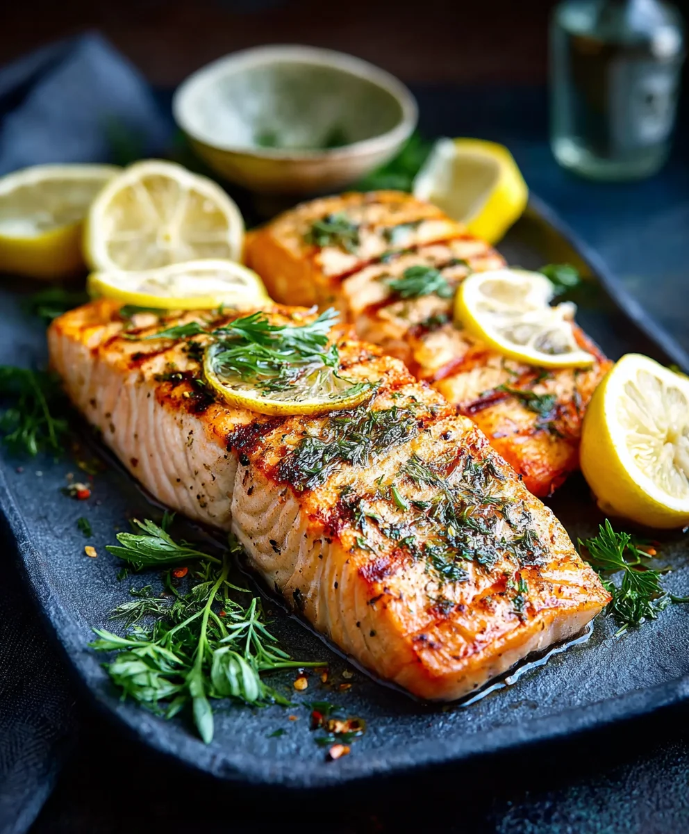 Lachs grillen: Zitronen-Kräuter-Rezept für perfekten Fisch