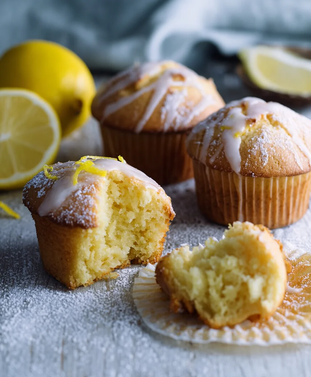 Schnelle Zitronenmuffins: Einfach & Lecker