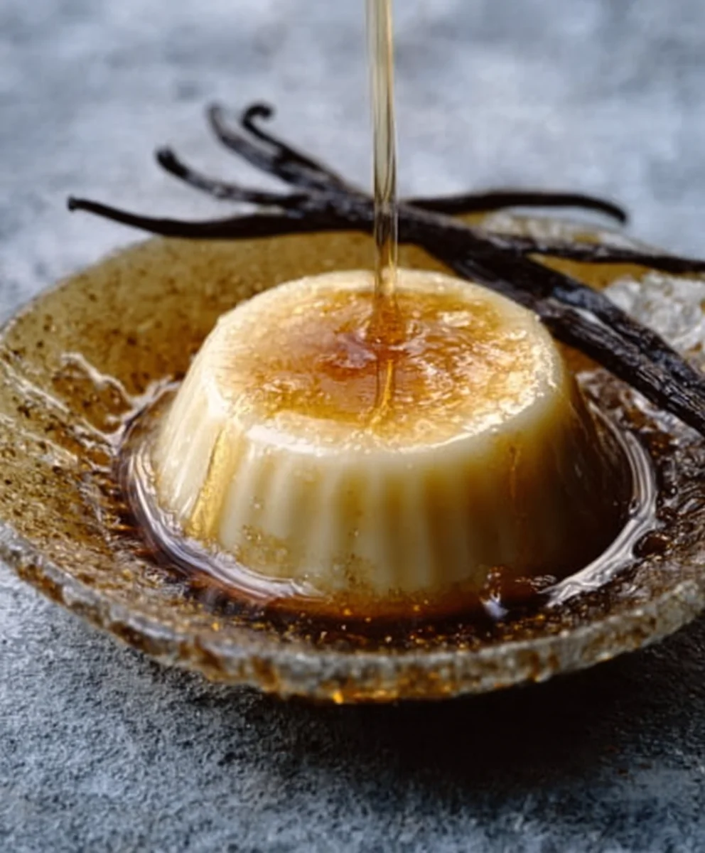 Griessköpfli mit Himbeer-Alkoholfrei-Biersauce & Vanille