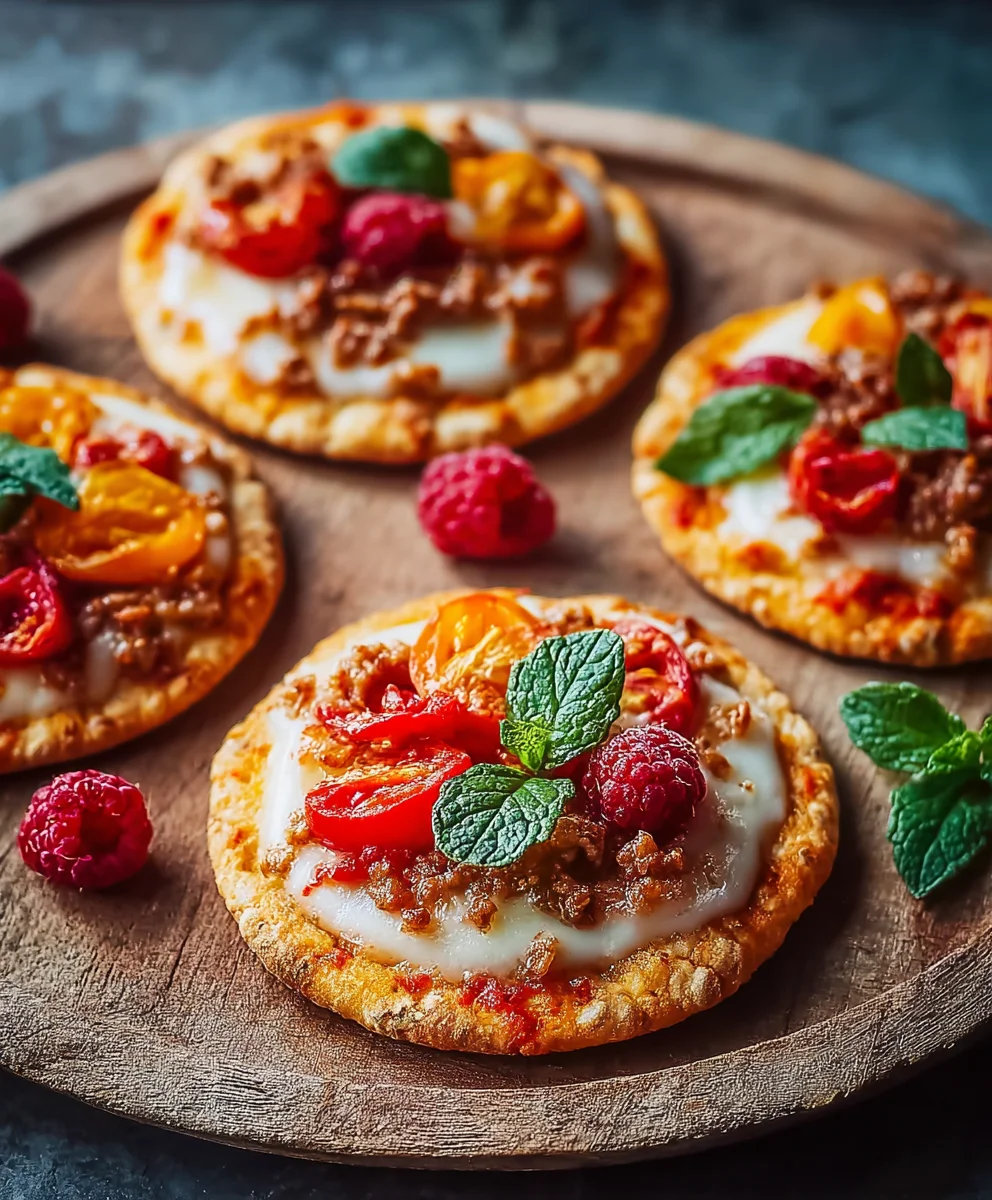 Mini Haferflocken Pizza Rezept: Gesund, schnell & lecker!