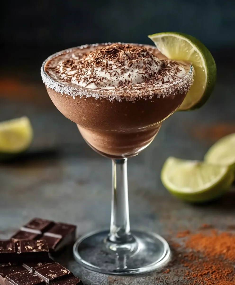 Schokoladen Margarita: Cocktails ohne Alkohol genießen