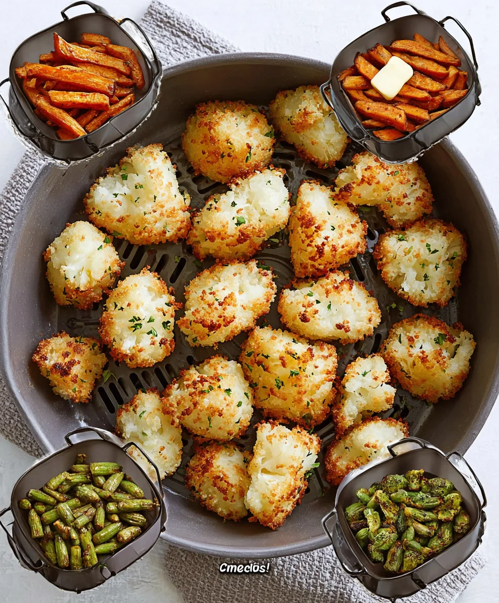 6x Heißluftfritteusen Beilagen Rezepte (Vegan)