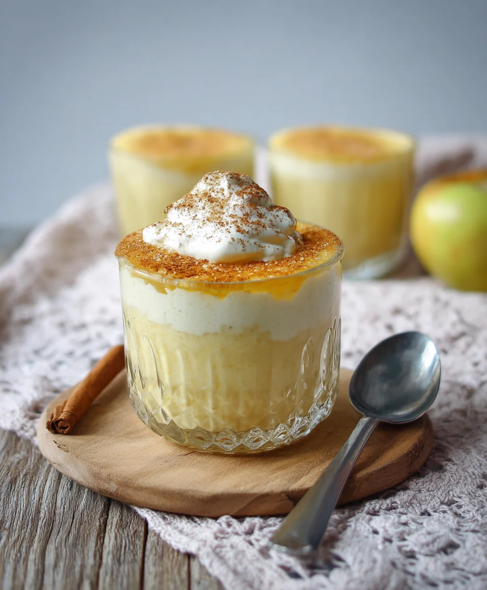 Zimtcreme mit Apfelmus – Blitz Rezept