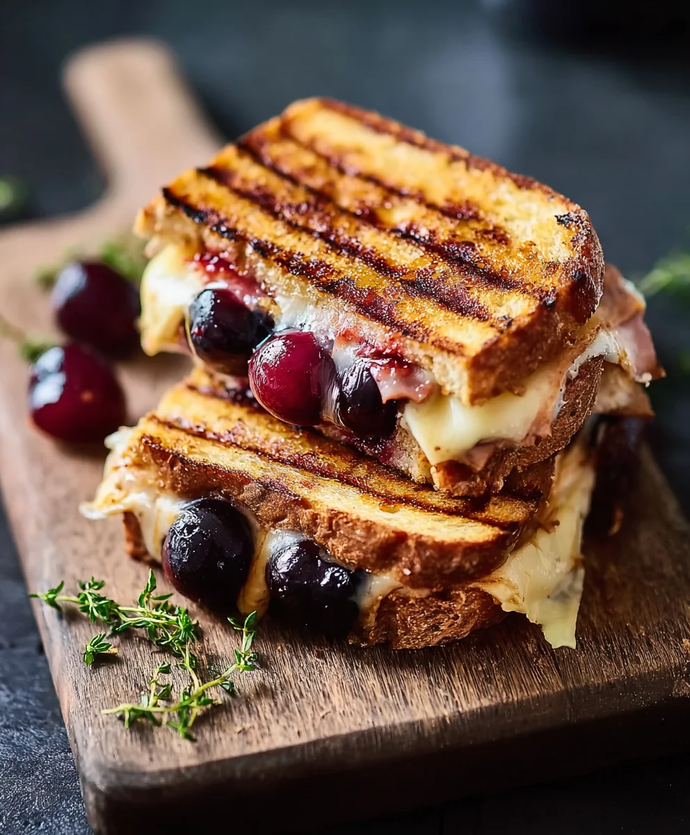 Gegrilltes Käse-Kirsch Extract-Sandwich: Saftig & Lecker!