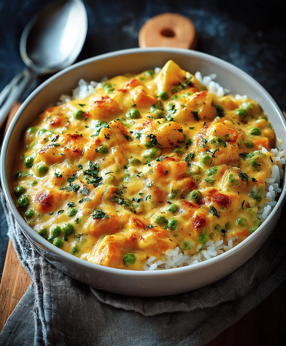 Reis mit Gemüse-Frischkäse-Sauce: Cremig & Lecker