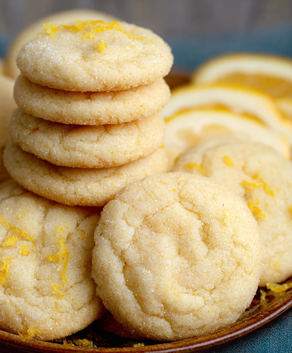 Saftige Zitronen-Kekse – Einfaches Rezept