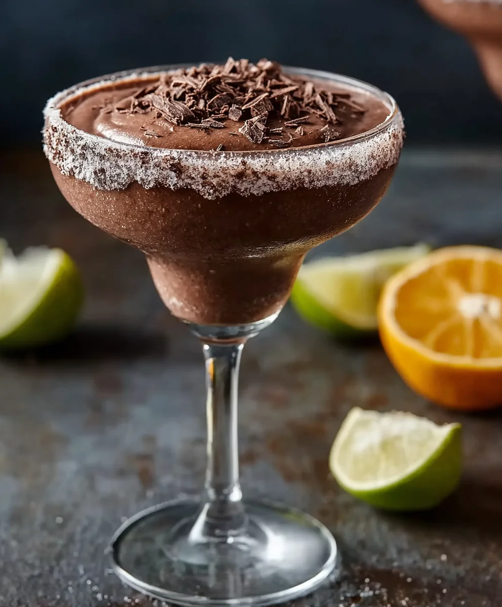 Schokoladen Margarita: Cocktails ohne Alkohol genießen