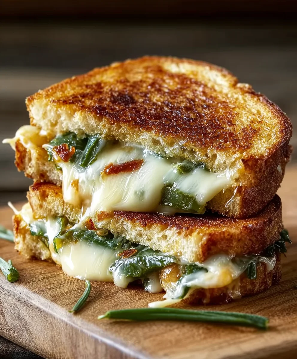 Würziges Jalapeño-Käse-Sandwich: Einfaches Rezept