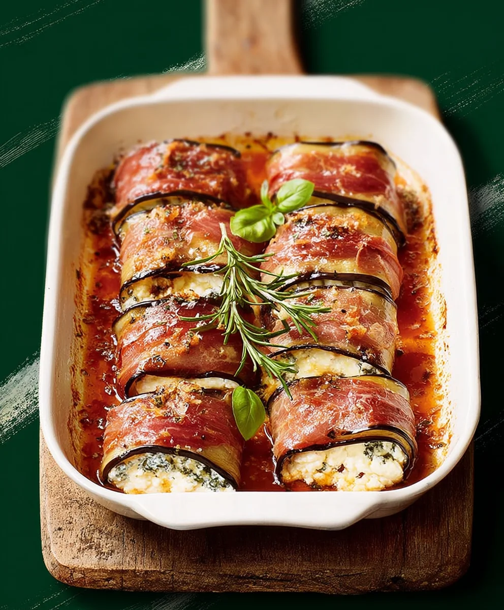 Roulés Ziegenkäse-Rindfleisch-Beef Prosciutto: Einfach lecker