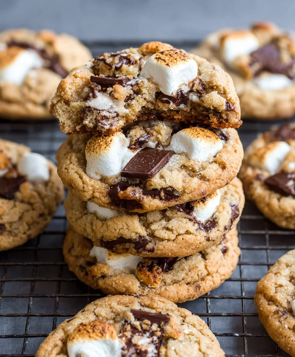 Leckere S'mores Cookies - Einfach & Schnell Backen