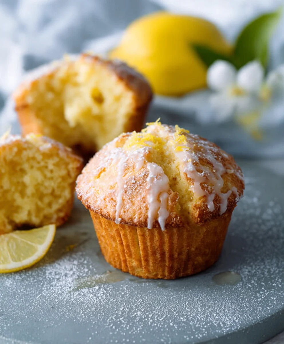 Saftige Zitronenmuffins: Schnell & Einfach Backen
