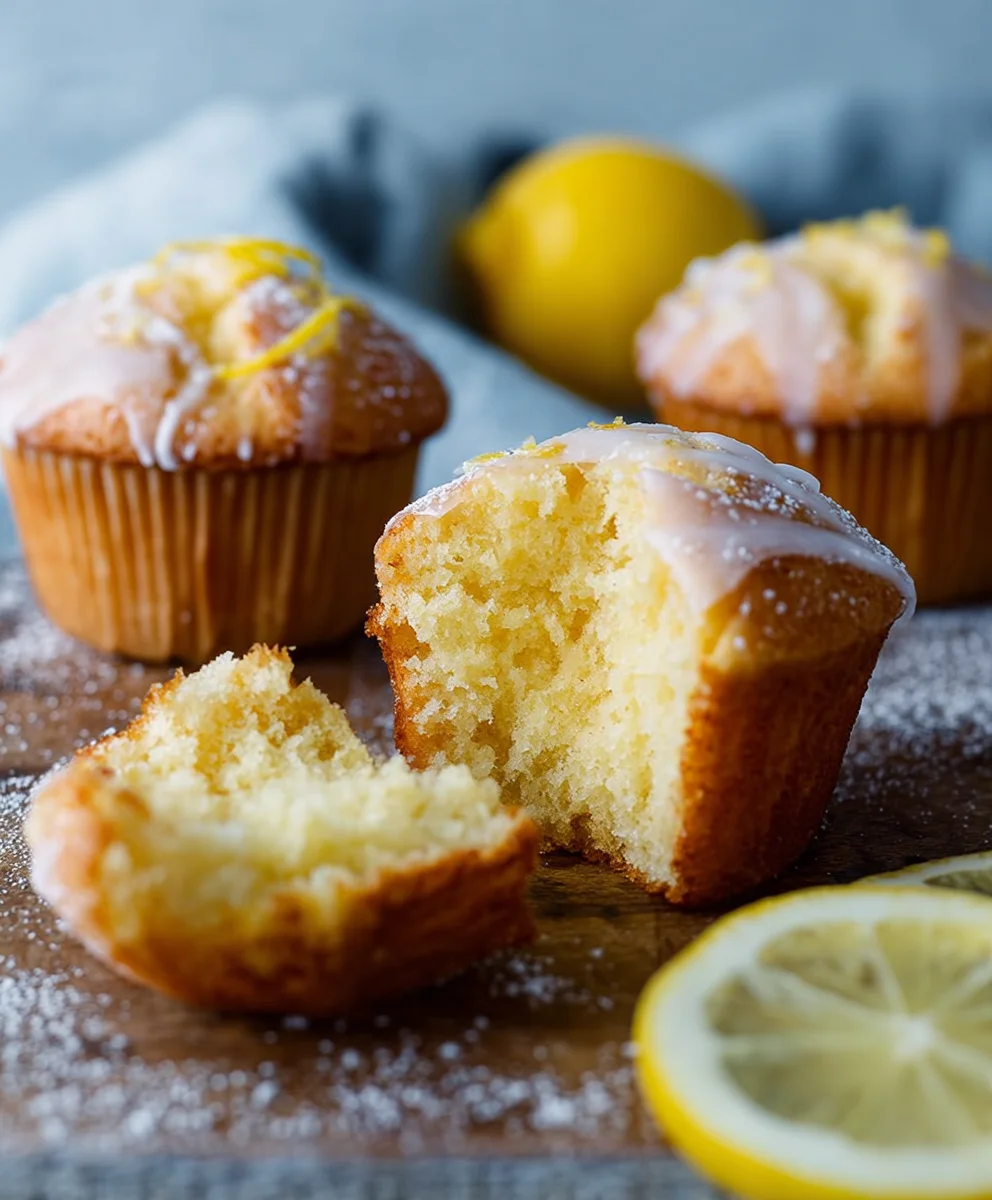 Saftige Zitronenmuffins: Schnell & Einfach Backen