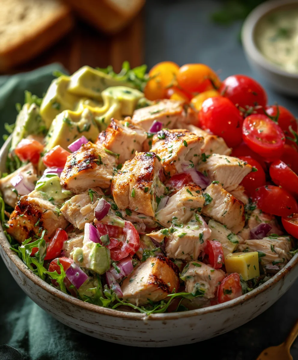 Hawaiian Hähnchensalat: Glutenfrei & Gesund