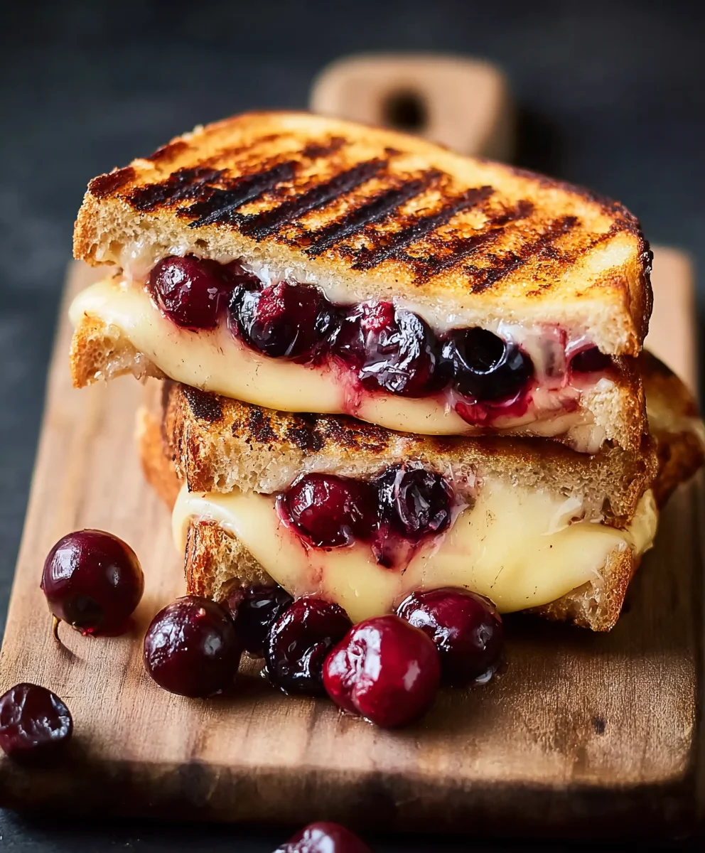 Gegrilltes Käse-Kirsch Extract-Sandwich: Saftig & Lecker!