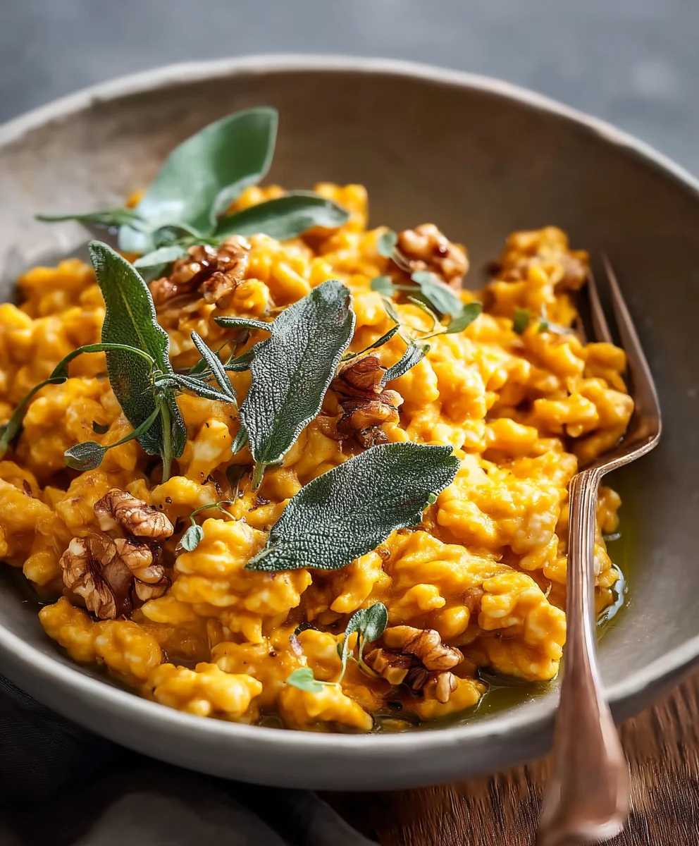 Kürbis Spätzle mit Walnuss & Salbei: Herzhaft Lecker!