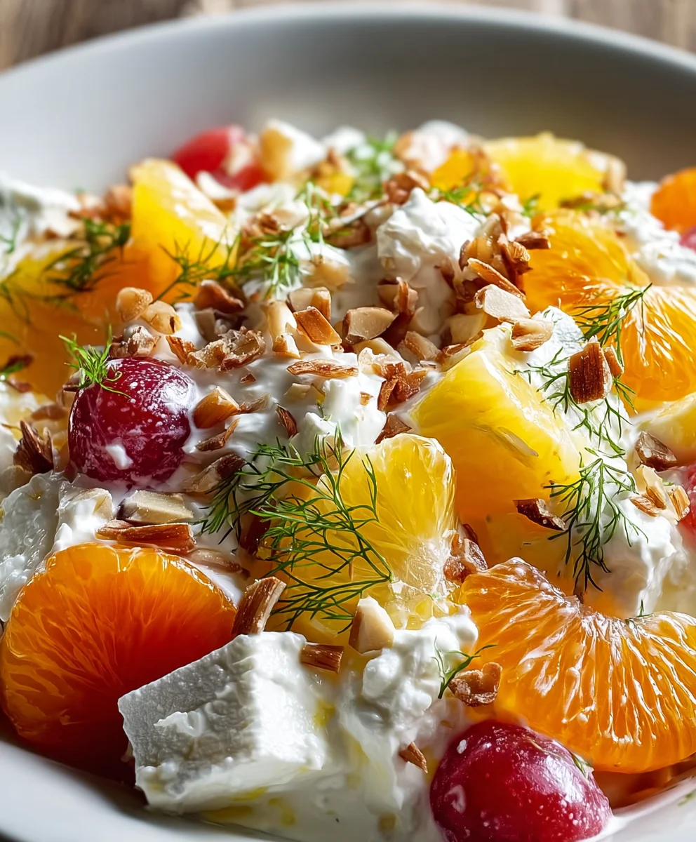 Köstlicher Ambrosia-Salat: Festlicher Genuss für deine Feier