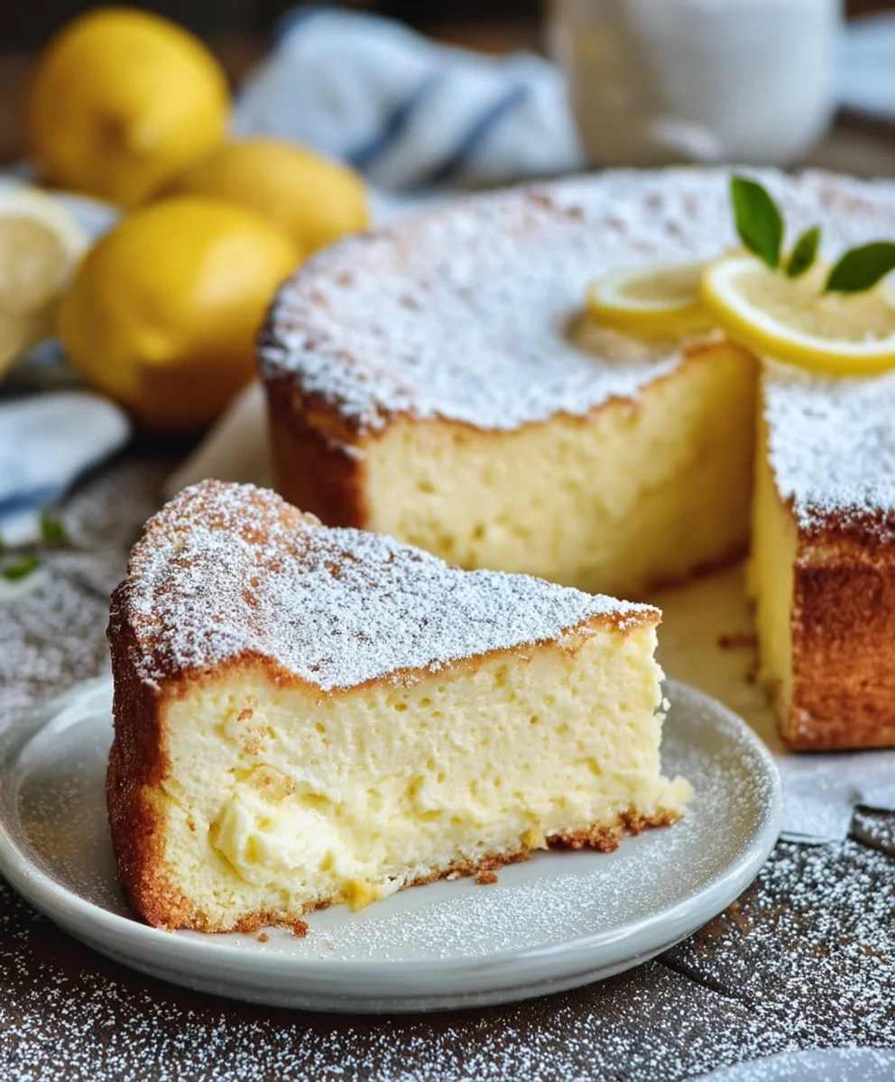 Leichte Ricotta-Zitronen-Torte: Ohne Mehl, cremig!