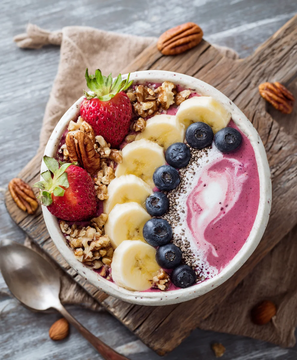 Leckerer Breakfast Smoothie Bowl: Einfach & Gesund