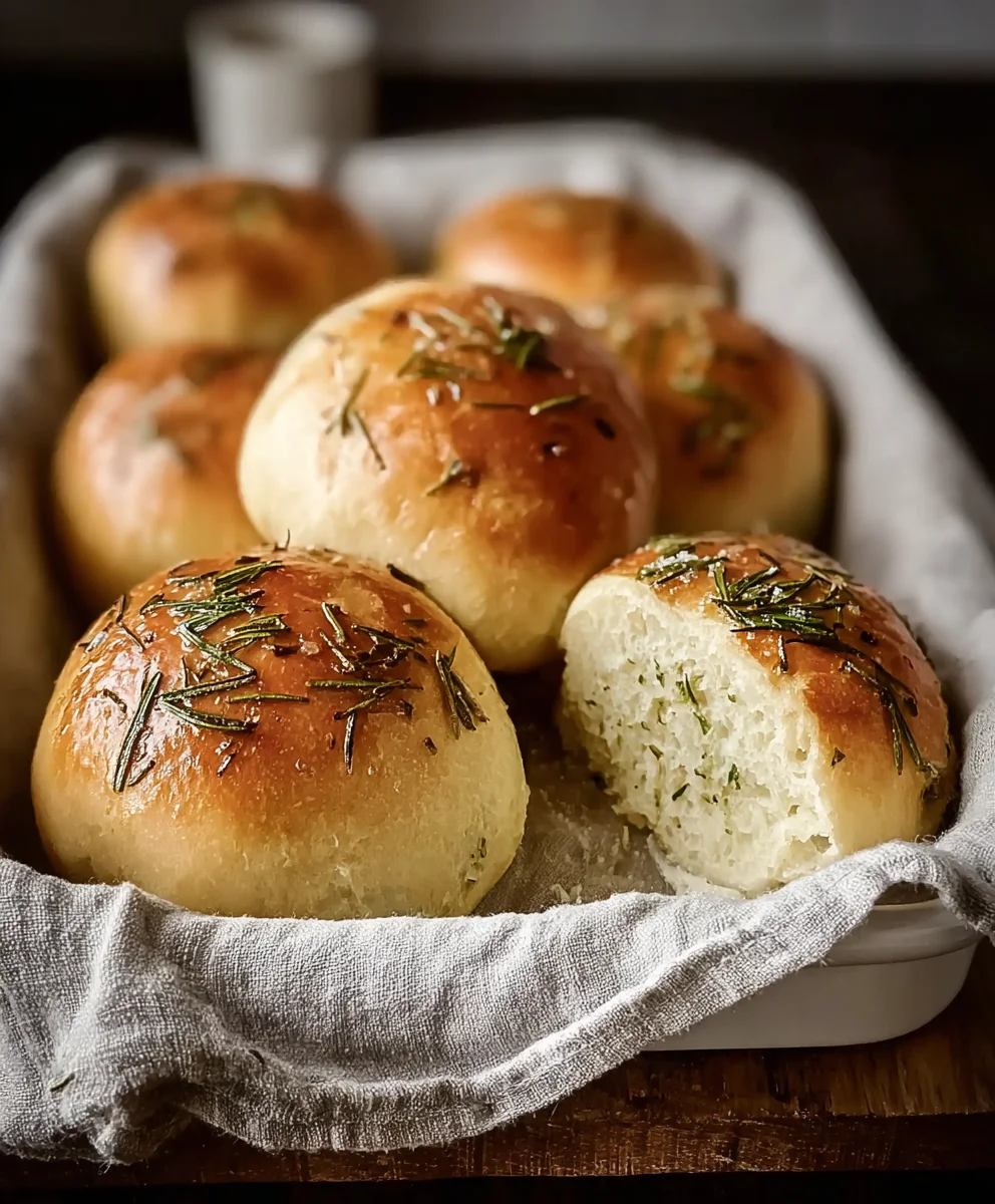 Rosmarin-Brötchen: Köstliche Kräuterbrötchen ganz einfach