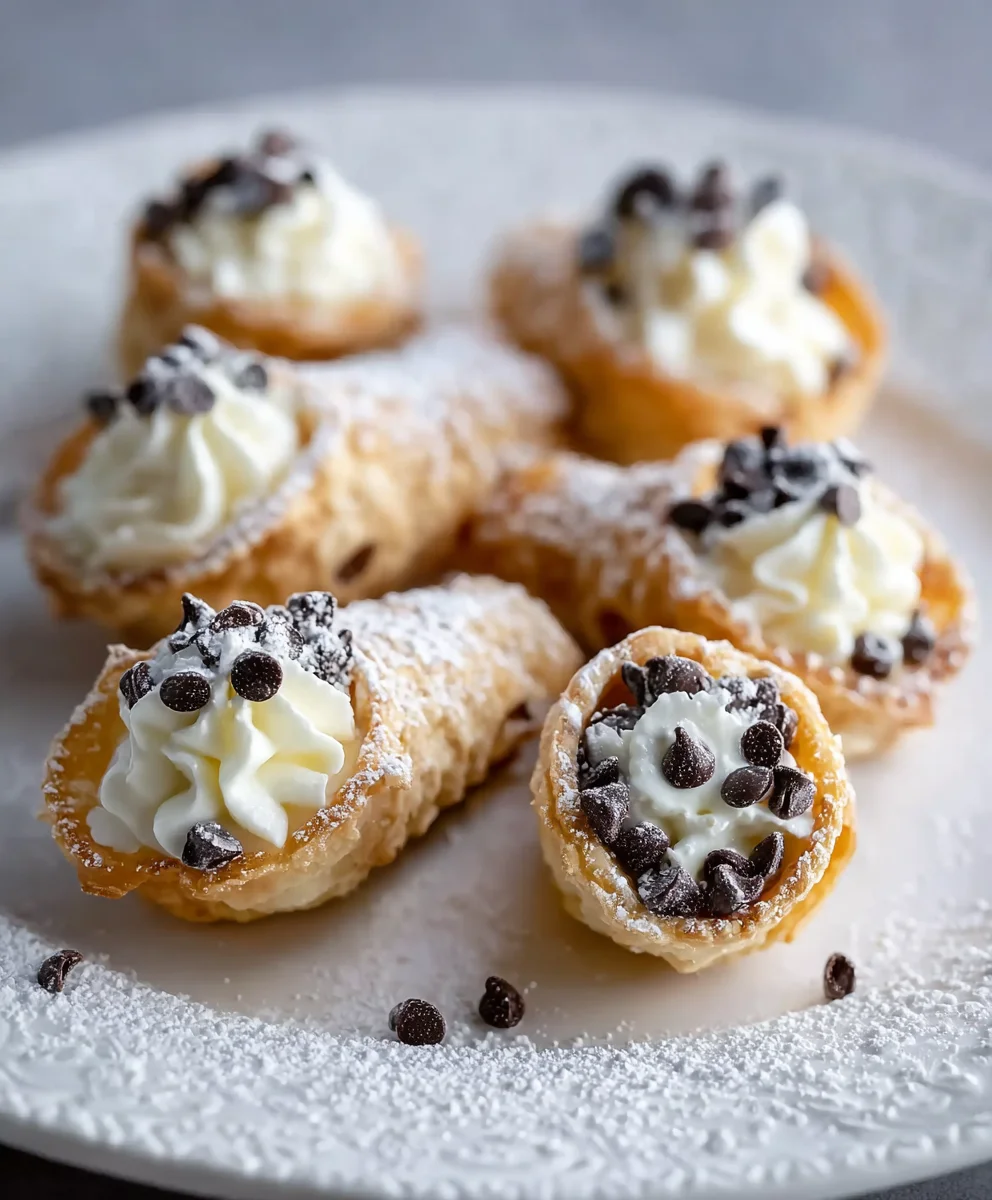 Cannoli-Häppchen: Einfach & Köstlich!