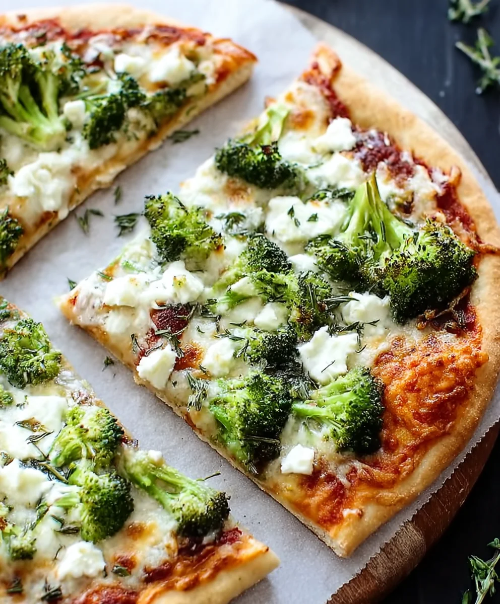 Brokkoli-Pizza: Einfach, gesund & lecker!