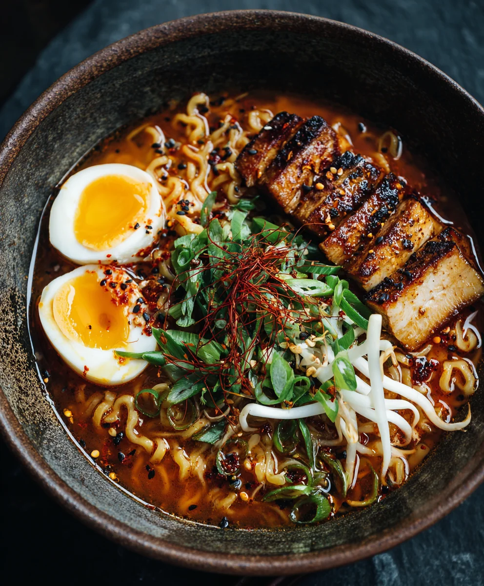 Würziges Tan Tan Ramen (Rind) – Einfach & Lecker