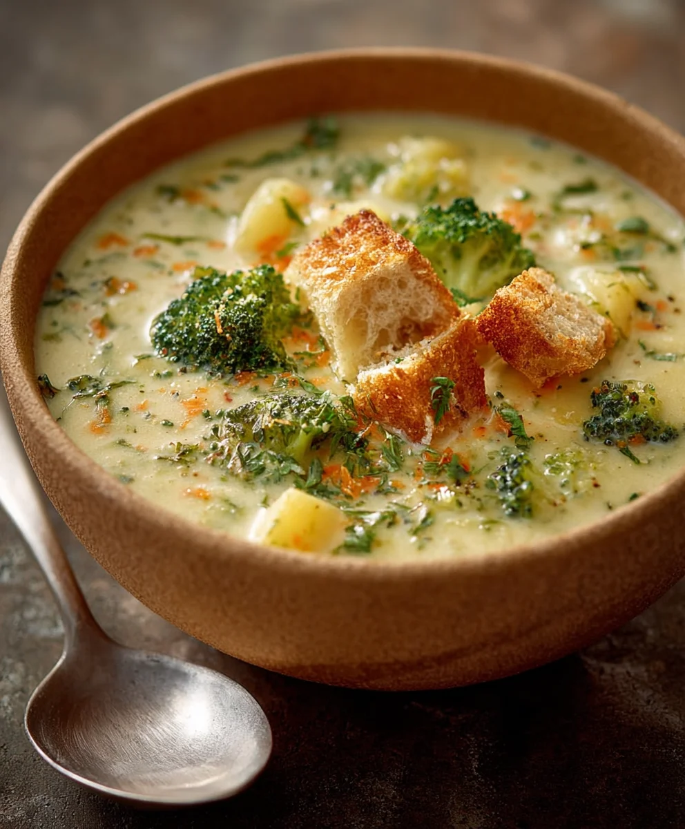 Cremige Brokkoli-Kartoffel-Suppe: Einfach & Lecker