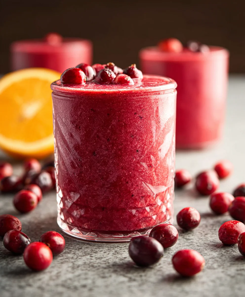Leckerer Cranberry-Smoothie: Schnell & Einfach