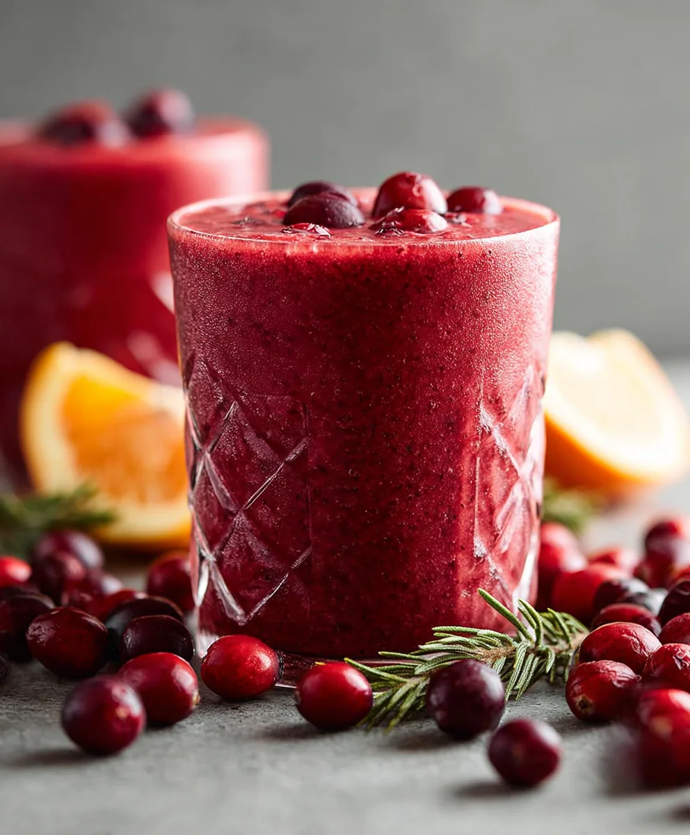 Leckerer Cranberry-Smoothie: Schnell & Einfach
