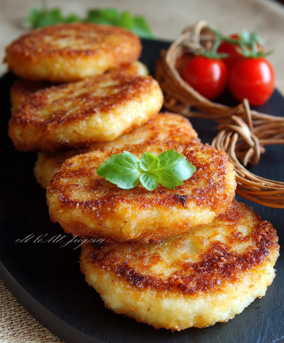 Cotolette di Patate Dorate: Einfaches Rezept