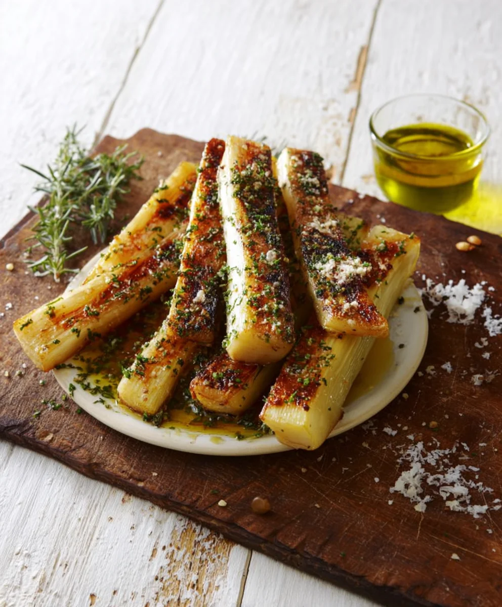 Gebratener Lauch: Einfaches Grill-Rezept