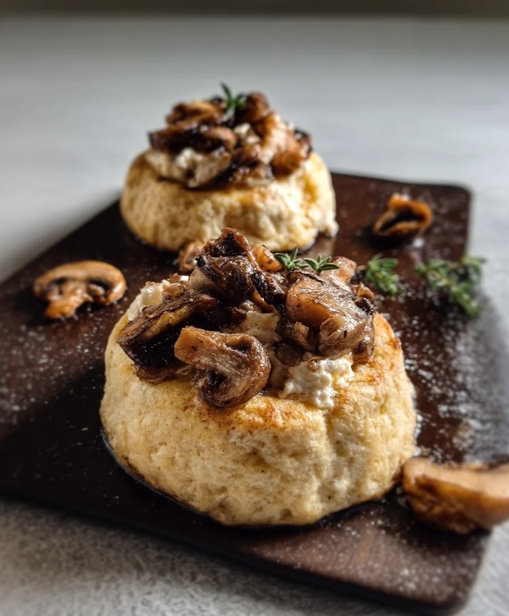 Ricotta-Pilz Sformatini: Cremig-würziges Rezept