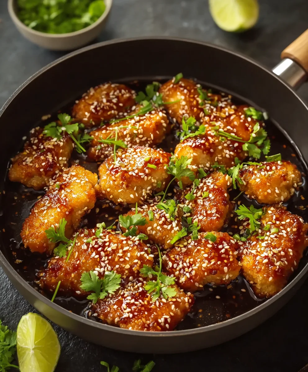 Karamellisiertes Sesam-Rind – Süß-würzig in der Pfanne